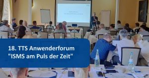18. TTS-Anwenderforum